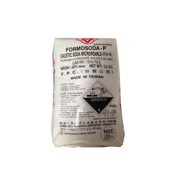 Caustic Soda Micropearls NaOH 99% – Xút Hạt Đài Loan 99%